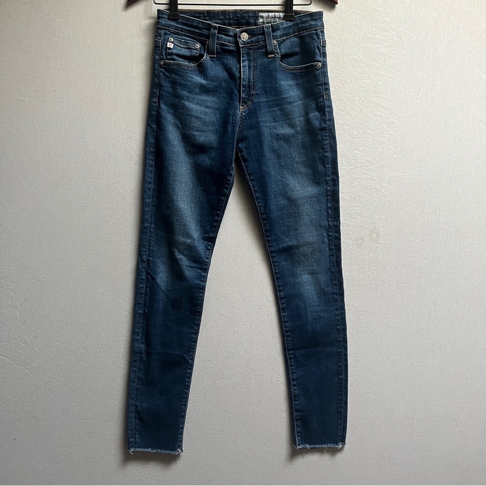 Ag Aged Adriano Goldschmied Farrah Skinny Ankle Denim Jeans Sz 26